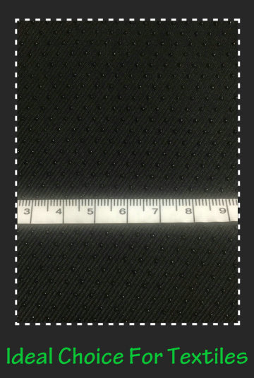 100% polyester printed antislip dots/ silicon dots/PVC dots