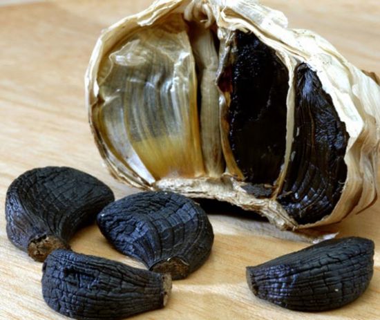 Good quality whole black garlic food