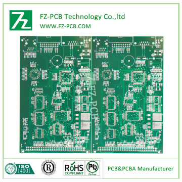 Impedance BGA Multi Layer 6 L 0.1mm Fine Line OSP Fr4 UL ISO Circuit Board