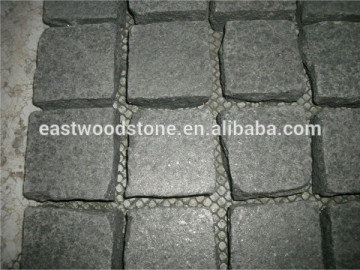 Natural black basalt stone