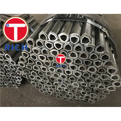 Q235 / Q345 Tubo in acciaio speciale a forma triangolare di ingegneria