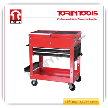 steel 4 wheel metal tool cart / trolley/rolling tool cart cabinet