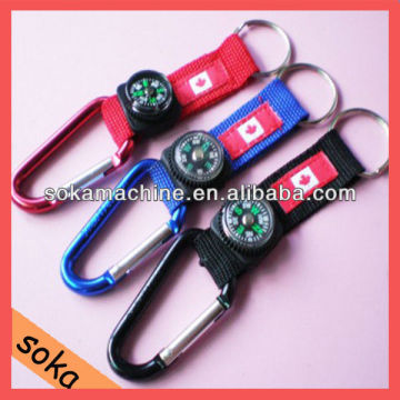 Aluminium Carabiner Hook With Compass Strap