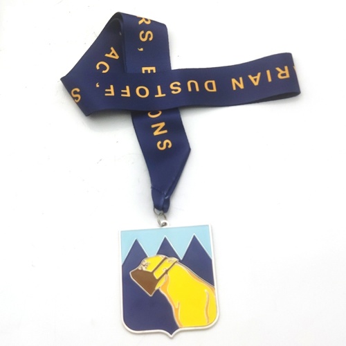 Medalla de metal de carrera deportiva personalizada