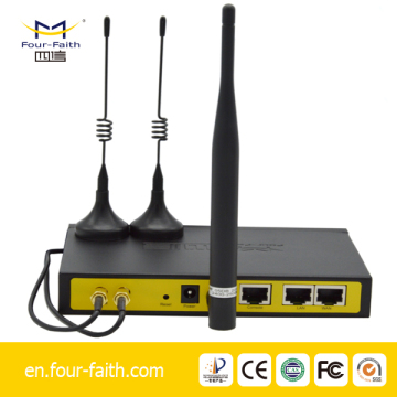 F3836 M2M industrial verizon tmobile wireless LTE 4G router for IP camera J