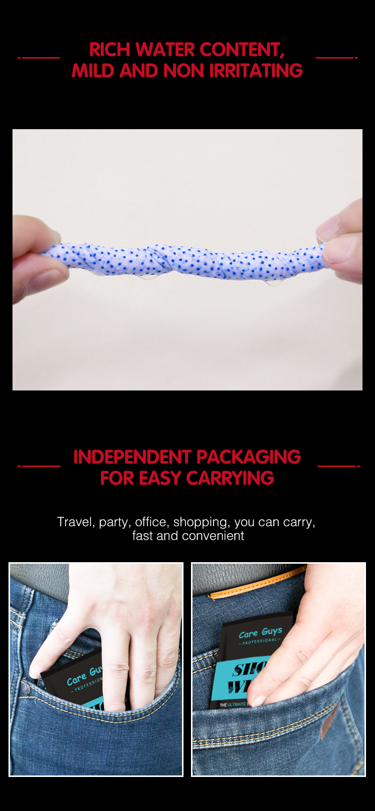 durable leather shoe cleaning wipes