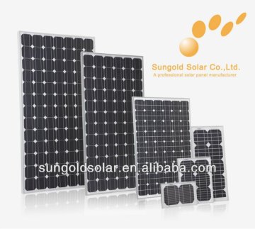 Sungold amorphous silicon solar panel manufacturers