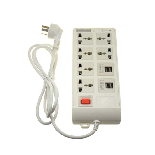 Universal 4 usb 6 outlets Extension Socket