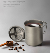 Pure titanium tea kettle
