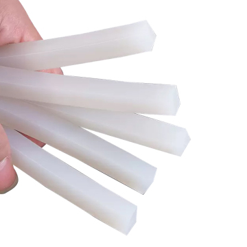 Silicone rubber strip waterproof white silicone strip