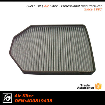 car air conditioner filter car accessory cabin air filter 4D0819438