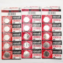 CR2032 button battery MAXELL