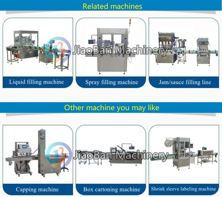 250g 500g Automatic mayonnaise chili sauce bottling line, filling and capping machine for honey peanut butter