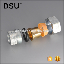 female iron thread X brass solder joint dielectric union