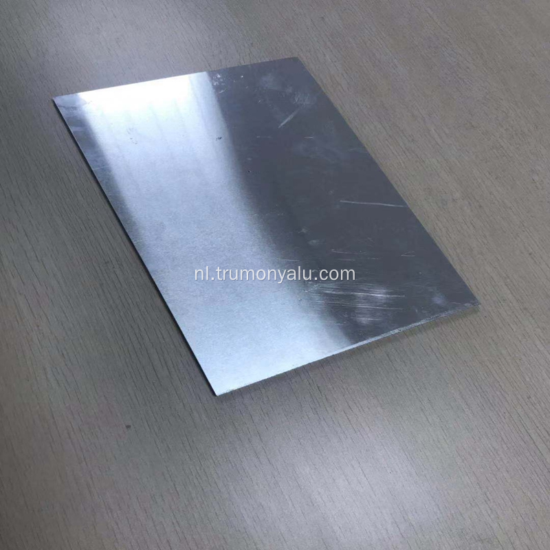 Gewone aluminium spiegelplaat
