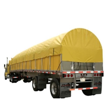 Yellow Car Cover PE Tarpaulin