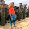 Zeein 3/2mm lange mouwen kinderen neopreen jeugd full body surfen wetsuit