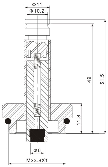 ASCO Type C113444 Pulse Valve Solenoid Plungers Assembly