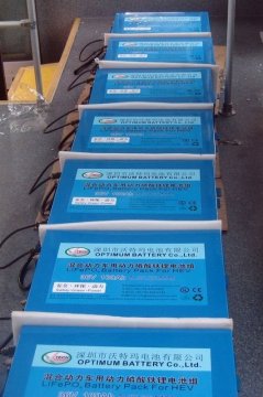 336V 100AH lifepo4 battery pack for hybrid bus