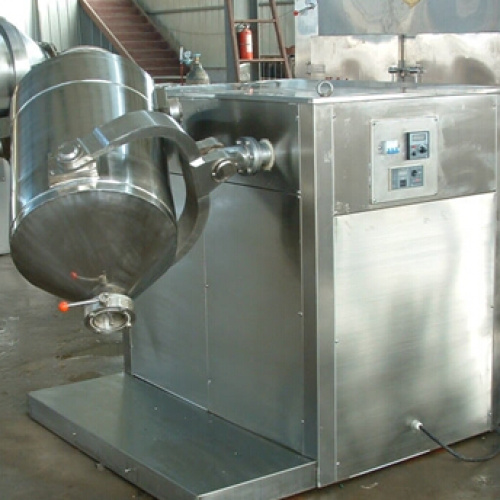 Three-Dimensional Motion Mixer Machine for Dry Powder