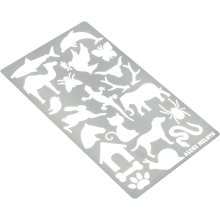 Alphabet Stencil Letter for Concrete Personalized Metal Stencil