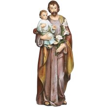 St. Joseph en kind Jezus figuur