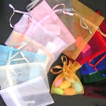 mix color jewelry gift bags,organza bags 0058