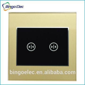 intelligent glass panel golden wireless remote window switch