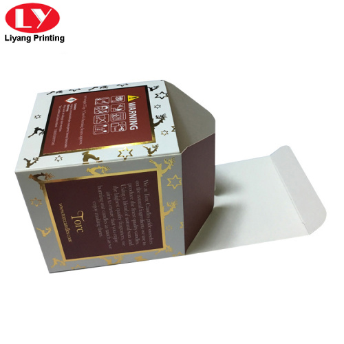 Newly Style Cheaper Candle Jar Packaging Box