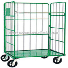 Metal wire laundry storage handling foldable roll US trolley