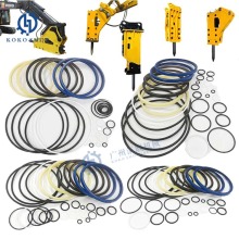 Oil Sealing Kit for Soosan Excavator Hydraulic Breakers: SU+55 to SU+165 Series