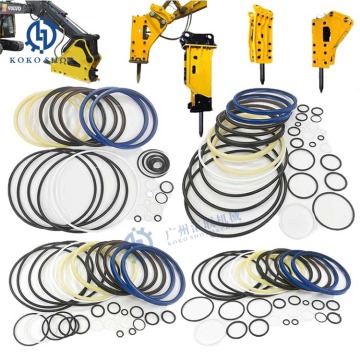 Oil Sealing Kit for Soosan Excavator Hydraulic Breakers: SU+55 to SU+165 Series