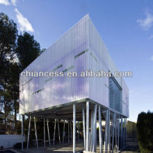 polycarbonate wall panel roofing flat pc sun sheet