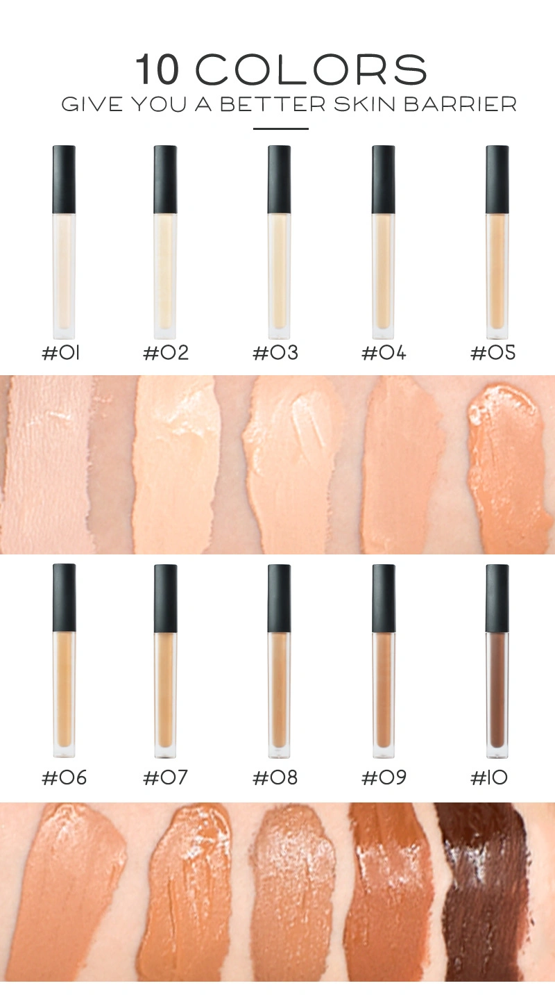 Moisturizing Liquid Concealer Full Matte Finish for 24 Hours Light Cosmetics Makeup