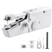 Mini Hand Sewing Machine Quick Stitch Sew Needlework Cordless Clothes Fabrics Electronic Sewing Machine Accessories