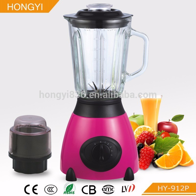 500W stainless steel housing 1.5L fruit Blender