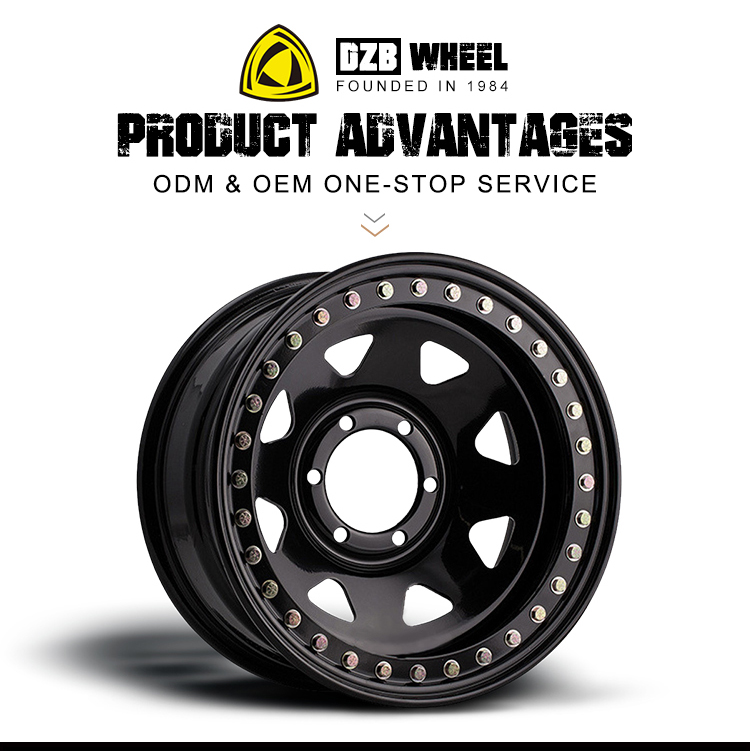 15x8 4x100 Wheels 4x4 Beadlock Wheels 