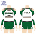 Uniforme di cheerleadling di prestazione persunalizata