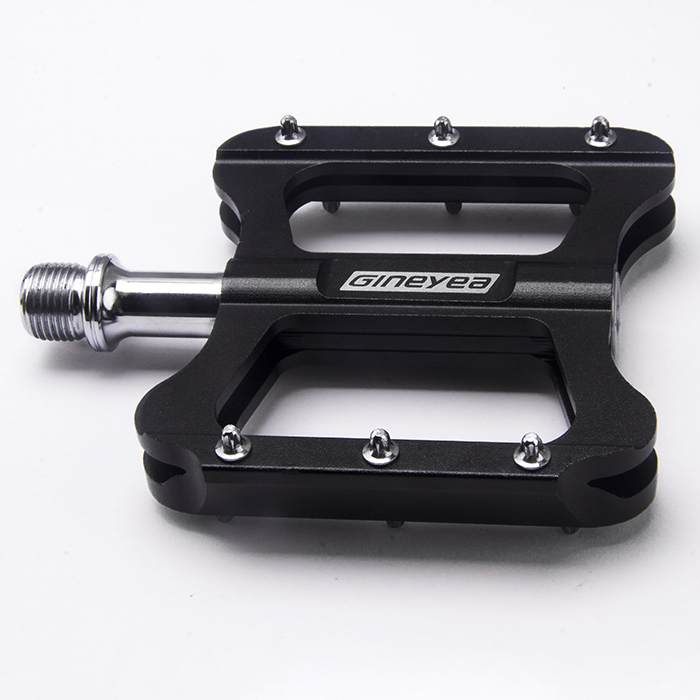 Magaan na di-slip gitnang pedals Bisikleta platform pedals para sa BMX MTB, 9/16 inch e-bike