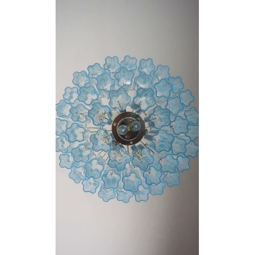 Chandelier de salon en acrylique multicolore personnalisable