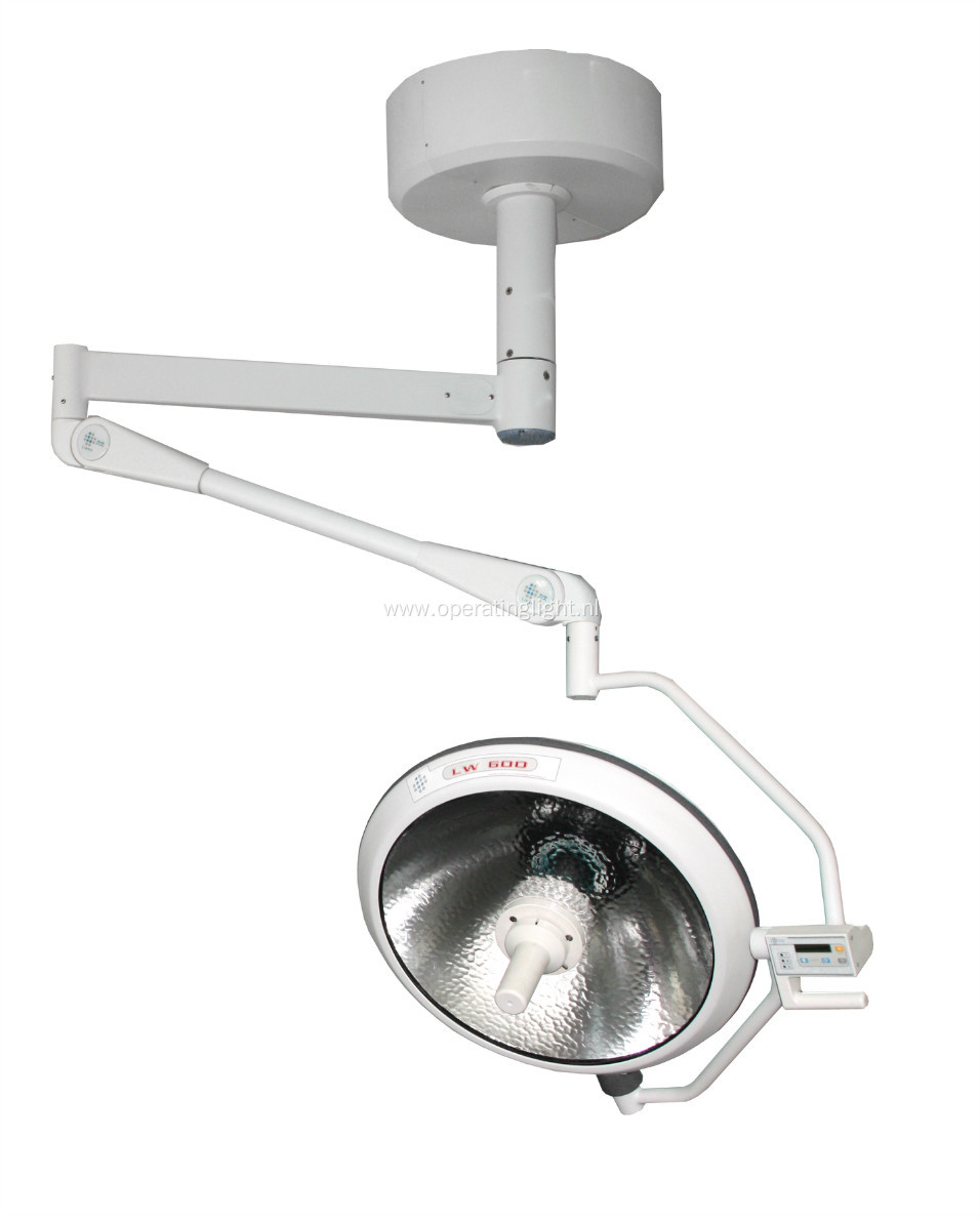 Single dome halogen surgery lamp