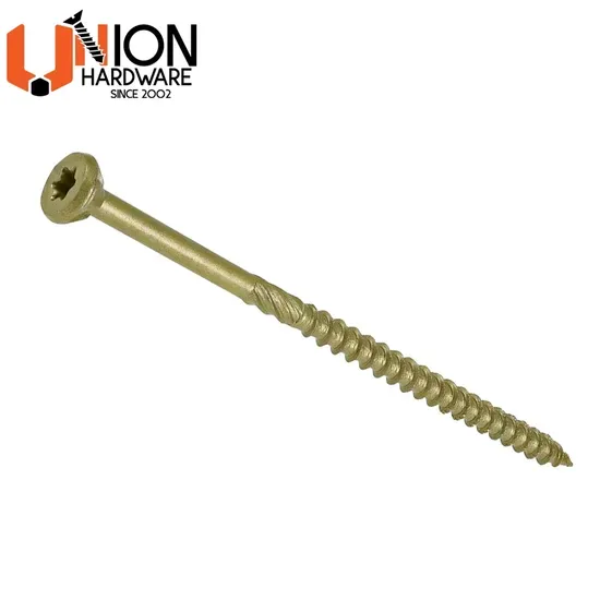 Stainless Steel Torx Wood Screws - M4-M8 Hand Tighten