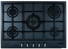 Gas on Glass Hob 5 Burner In Australia
