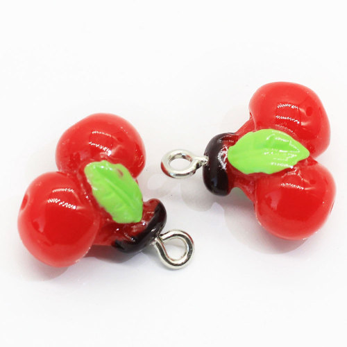 Hot Sale Cheap Mini Cherry Beads Charms For DIY Toy Decoration Beads Charms Kitchen Table Ornaments DIY Art Craft