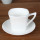 Magnesia square 6 oz cup and saucer