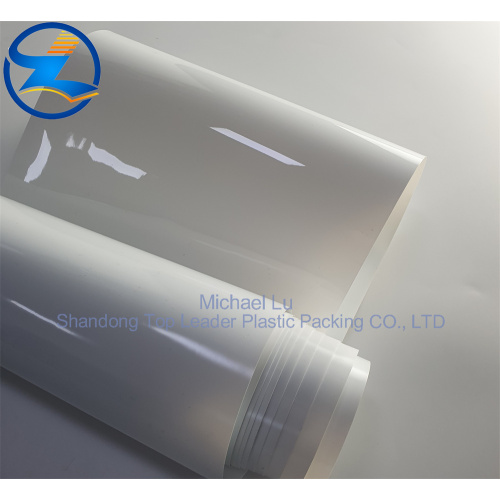 Folha de PVC opaca branca para embalagem de bolha farmacêutica