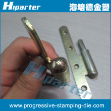 Steel hinge joint stamping tool and steel hinge stamping tooling