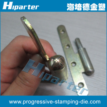 Steel hinge joint stamping tool and steel hinge stamping tooling