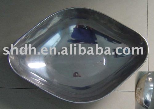 Stainless steel square food tray