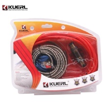 8GA Car Amplifier Cable Set - Subwoofer Installation Kit